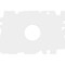 Ekena Millwork Novo Architectural Grade PVC Ceiling Medallion, 12"W x 8"H x 3"ID x 4 1/4"C x 1"P, One-Piece CMP12X8NO-03000 - alternate 4